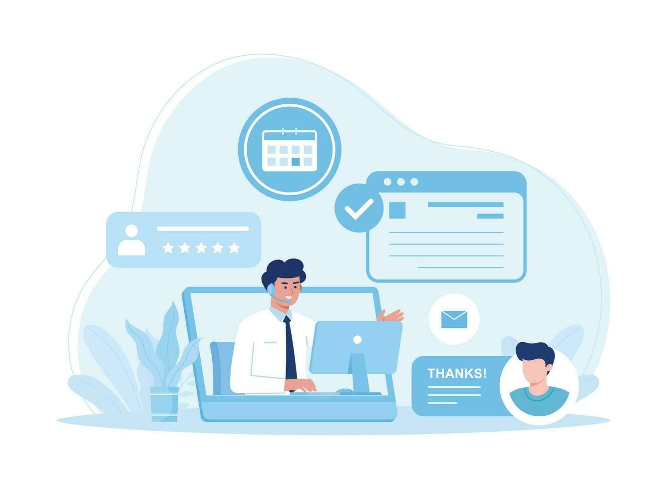 customer-satisfaction-feedback-fast-response-24-hour-call-center-concept-flat-illustration-vector